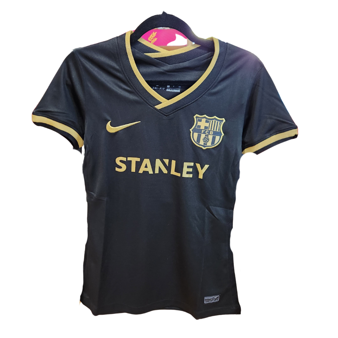 Camisa Nike Barcelona Negra con Dorado